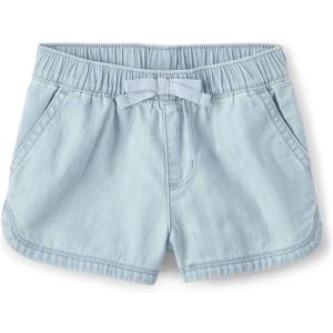 imageThe Childrens Place Baby Girls and Toddler Pull On Chambray ShortsTessa Wash