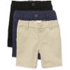 imageThe ChildrenS Place BabyGirls And Toddler Girls Chino ShortsBlackSandyTidal 3 Pack