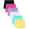 imageThe Childrens PlaceBabyGirlsand Todder Cartwheel ShortsFrench Rose 6Pack12 Months18 Months