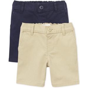 imageThe ChildrenS Place BabyGirls And Toddler Girls Chino ShortsSandyTidal 2 Pack