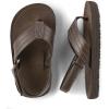 imageThe Childrens Place Baby Boys and Toddler Casual Flip Flops with Backstrap TanTan