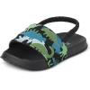 imageThe Childrens Place Baby Boys and Toddler Everyday Slide Sandals with BackstrapDino Glow Camo