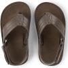 imageThe Childrens Place Baby Boys and Toddler Casual Flip Flops with Backstrap TanTan