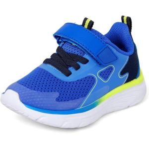imageThe Childrens Place BabyBoys Toddler Everyday Casual SneakersNavy Running