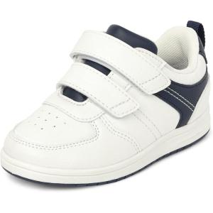 imageThe Childrens Place BabyBoys Toddler Everyday Casual SneakersWhite Multi Low Top