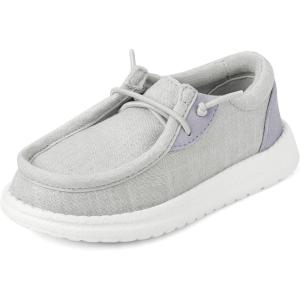 imageThe Childrens PlaceBaby Boys and Toddler Casual Slip On ShoesGrey CanvasToddler10