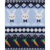imageThe Childrens Place Baby Boys and Toddler Pullover Sweater VestEaster Bunny Striped Vest
