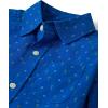 imageThe Childrens Place Boys and Toddler Boys Short Sleeve Button Down ShirtBlue Geo