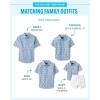 imageThe Childrens Place Boys and Toddler Boys Short Sleeve Button Down ShirtBlue Riviera