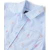 imageThe Childrens Place Boys and Toddler Boys Short Sleeve Button Down ShirtEaster Egg Geometric Print