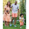 imageThe Childrens Place Boys and Toddler Boys Short Sleeve Button Down ShirtWhirlwind Stripe