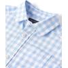 imageThe Childrens PlaceBaby Boysand Toddler Poplin Short Sleeve Button Down ShirtBreeze Plaid12 Months18 Months