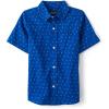 imageThe Childrens Place Boys and Toddler Boys Short Sleeve Button Down ShirtBlue Geo