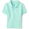 imageThe Childrens PlaceAnd Toddler Boys Fashion PoloBabyBoysMellow Aqua1218 Months Clothing Shoes ampamp JewelryMellow Aqua