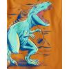 imageThe Childrens Place Boys Short Sleeve Graphic TShirts MultipackDinoDinosTrex Body 3pack