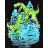 imageThe Childrens Place Boys Short Sleeve Graphic TShirts MultipackDinoDinosTrex Body 3pack