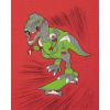 imageThe Childrens Place Boys Short Sleeve Graphic TShirts MultipackRobo DinoDino Skater 2pack