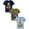 Dino/Desert Guitar/Night Biker 3-pack