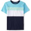 imageThe Childrens Place Boys Short Sleeve Knit TShirtsTidal Color Block