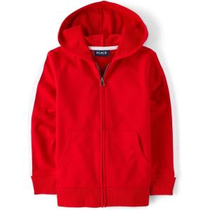 imageThe Childrens Place Boys Full Zip Long Sleeve French Terry HoodieCupids Arrow