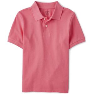 imageThe Childrens Place Boys Short Sleeve Pique PoloAstible