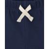 imageThe Childrens Place Baby Girls and Toddler Tie Front Denim Pull On ShortsYellow SkyHampton Red Navy 4pack