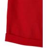 imageThe Childrens Place Baby Girls and Toddler Tie Front Denim Pull On ShortsYellow SkyHampton Red Navy 4pack
