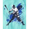 imageThe Childrens Place Boys Active Performance Short Sleeve TShirtBaseball Blue