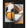 imageThe Childrens Place Boys Active Performance Short Sleeve TShirtBlack Multi Sport