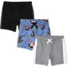 H.grey/ Black/Pirates 3-pack