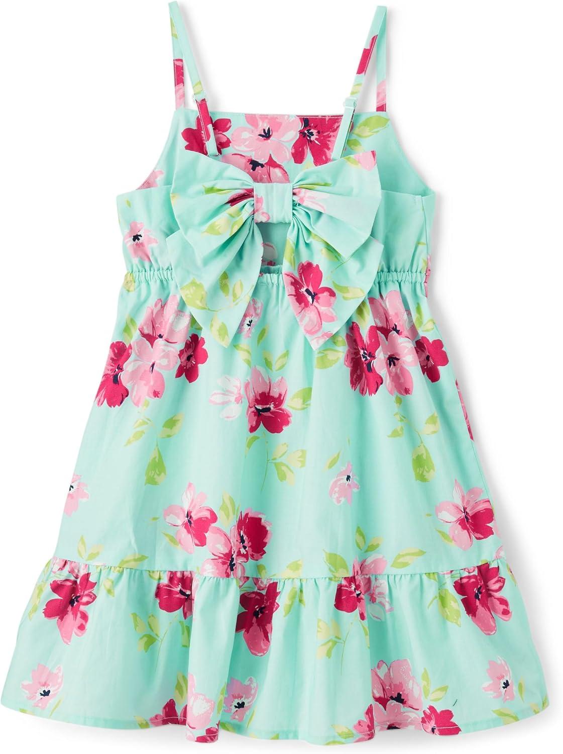 imageThe Childrens Place Girls Casual Sleeveless Tiered DressesMint Tea