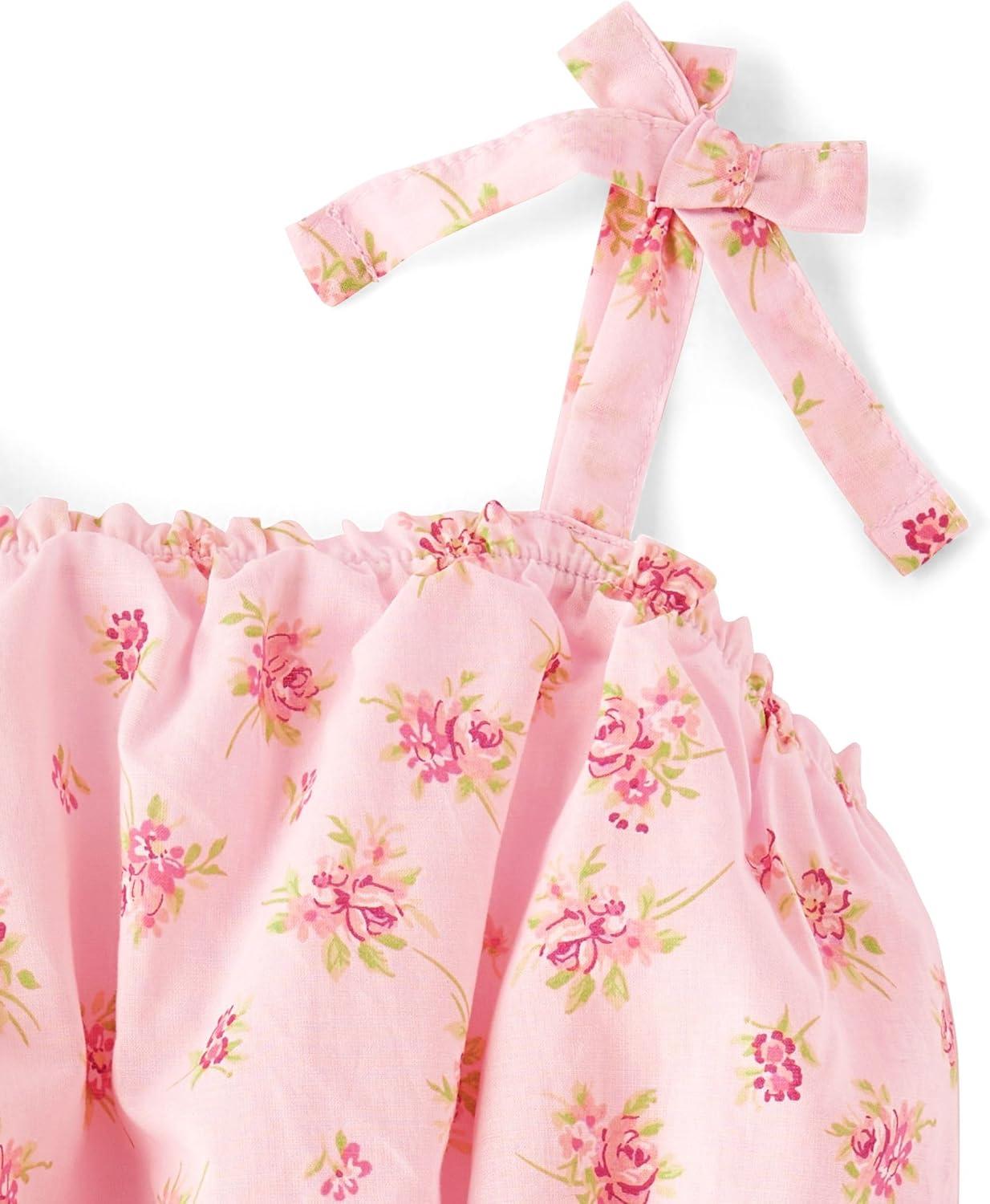 imageThe Childrens Place Girls Casual Sleeveless Tiered DressesPink Floral