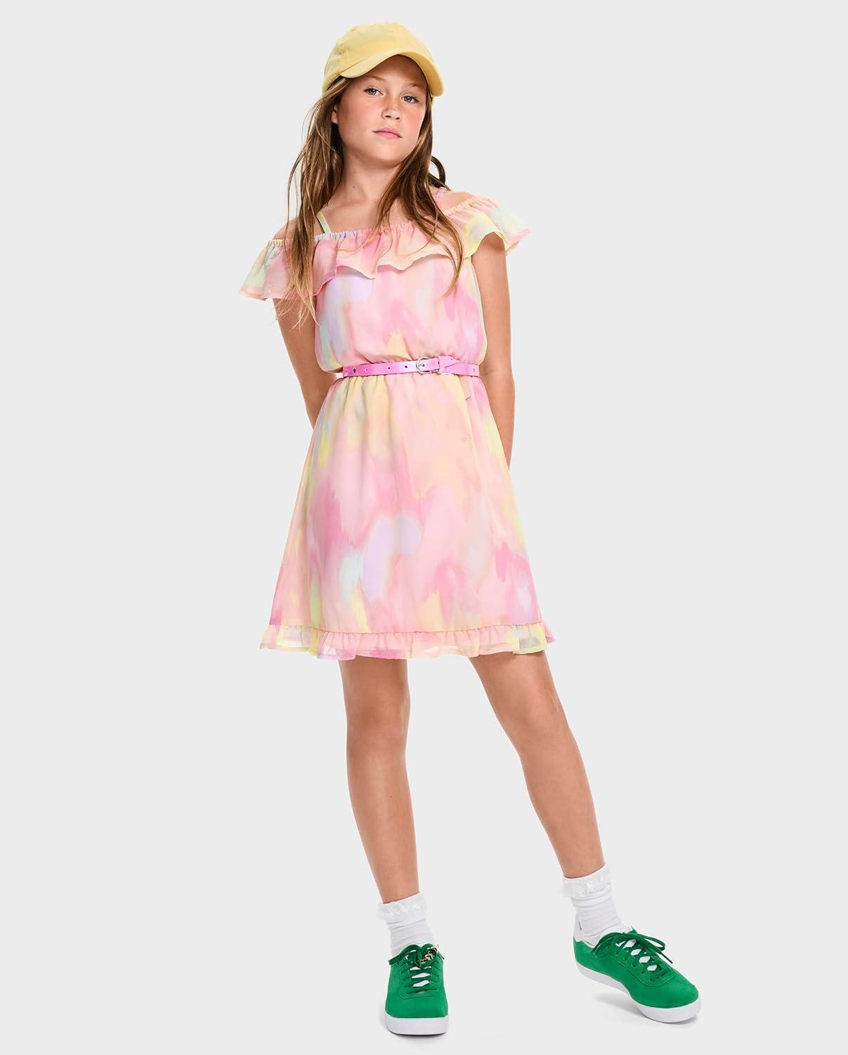 imageThe Childrens Place Girls Family Matching Dresses Mommy and Me Casual DressCameo