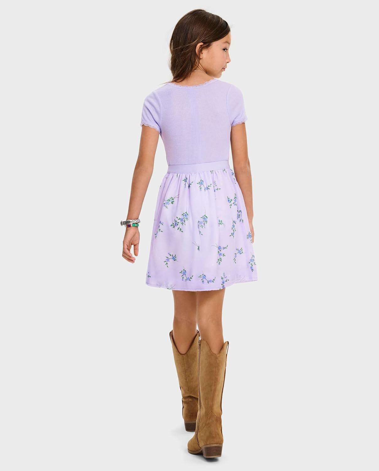 imageThe Childrens Place Girls Short Sleeve Dressy DressLoveable