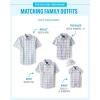 imageThe Childrens Place Boys and Toddler Short Sleeve Button Down ShirtMulti Color Plaid