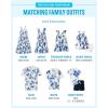 imageThe Childrens Place Girls Family Matching Dresses Mommy and Me Casual DressWhite Daisy Tropic