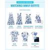 imageThe Childrens Place Girls Family Matching Dresses Mommy and Me Casual DressWhite Daisy Tropic