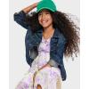 imageThe Childrens Place Girls Short Sleeve Dressy DressBunnys Tail Floral