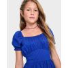 imageThe Childrens Place Girls Short Sleeve Dressy DressRenew Blue