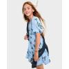 imageThe Childrens Place Girls Short Sleeve Smocked Summer DressesBreeze Floral