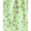 imageThe Childrens Place Girls Short Sleeve Smocked Summer DressesGreen Floral