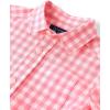 imageThe Childrens PlaceBaby Boysand Toddler Poplin Short Sleeve Button Down ShirtCherry Plaid12 Months18 Months
