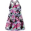 imageThe Childrens Place Girls Casual Sleeveless Tiered DressesBlack Tropical