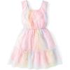 imageThe Childrens PlaceGirlsSleeveless Dressy DressesBright Pink RainbowLarge