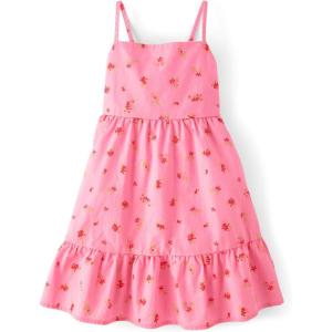 imageThe Childrens Place Girls Casual Sleeveless Tiered DressesBright Pink