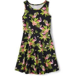 imageThe Childrens Place Girls Family Matching Dresses Mommy and Me Casual DressFlamingo Floral