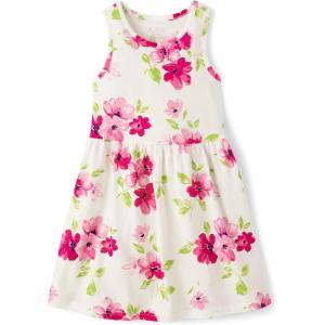 imageThe Childrens Place Girls Family Matching Dresses Mommy and Me Casual DressSimply White Floral