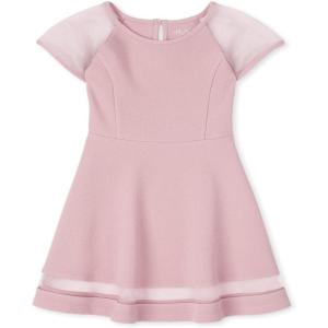 imageThe Childrens Place Girls Short Sleeve Dressy DressRose Quartz