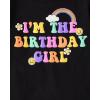 imageThe Childrens Place Baby Girls and Toddler Assorted Everyday Short Sleeve Graphic TShirts MultipackBirthday GirlUnicorn 2pack