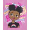 imageThe Childrens Place Baby Girls and Toddler Assorted Everyday Short Sleeve Graphic TShirts MultipackPink Girl TalkDreams White 2pack